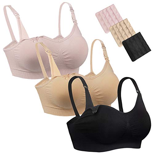 54% OFF Natseekgo Nursing Bras for Breastfeeding Comfty Maternity Bra ...